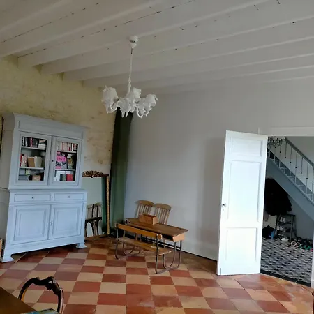 Chateau Fongiras 11 Personnes Medoc Dom wakacyjny Saint-Germain-dʼEsteuil