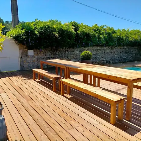 Chateau Fongiras 11 Personnes Medoc Dom wakacyjny Saint-Germain-dʼEsteuil